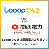 Looopでんきと関西電力はどっちがおすすめ?