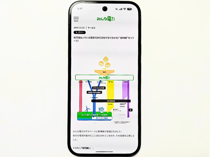 みんな電力超明細
