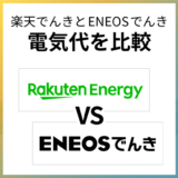 楽天でんきとENEOSでんきはどっち?電気代やポイントを徹底比較