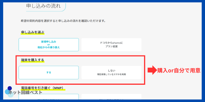 ahamoでiPhoneを利用する方法