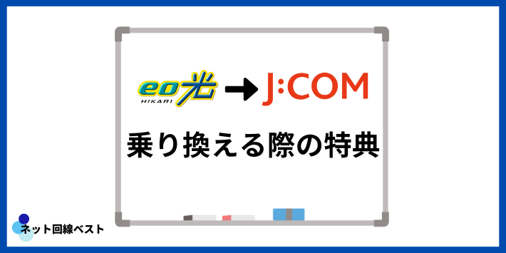 eo光からJCOMに乗り換える際の特典