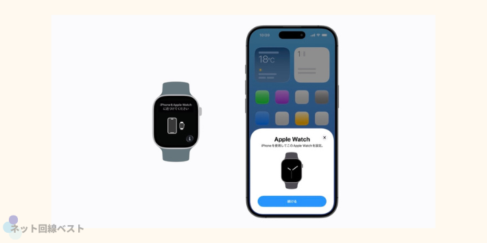 iPhoneとアップルウォッチの初期設定