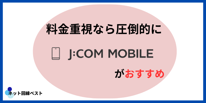 au　J:COMモバイル比較