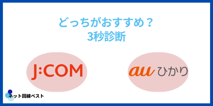 結論:あなたはどっち?3秒診断