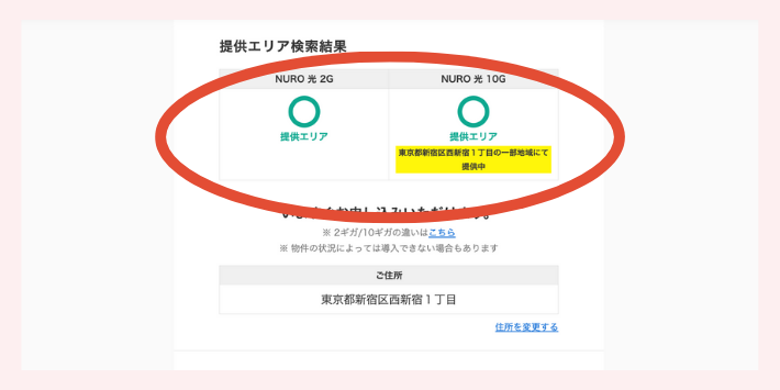 NURO光 申し込み4
