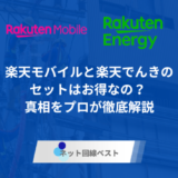 楽天モバイルと楽天でんきのセットはお得なの？ 真相をプロが徹底解説
