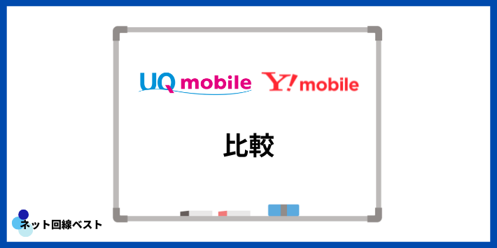 UQモバイルとY!mobileの比較